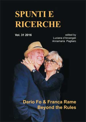 					View Vol. 31 (2016): Dario Fo & Franca Rame: Beyond the Rules
				